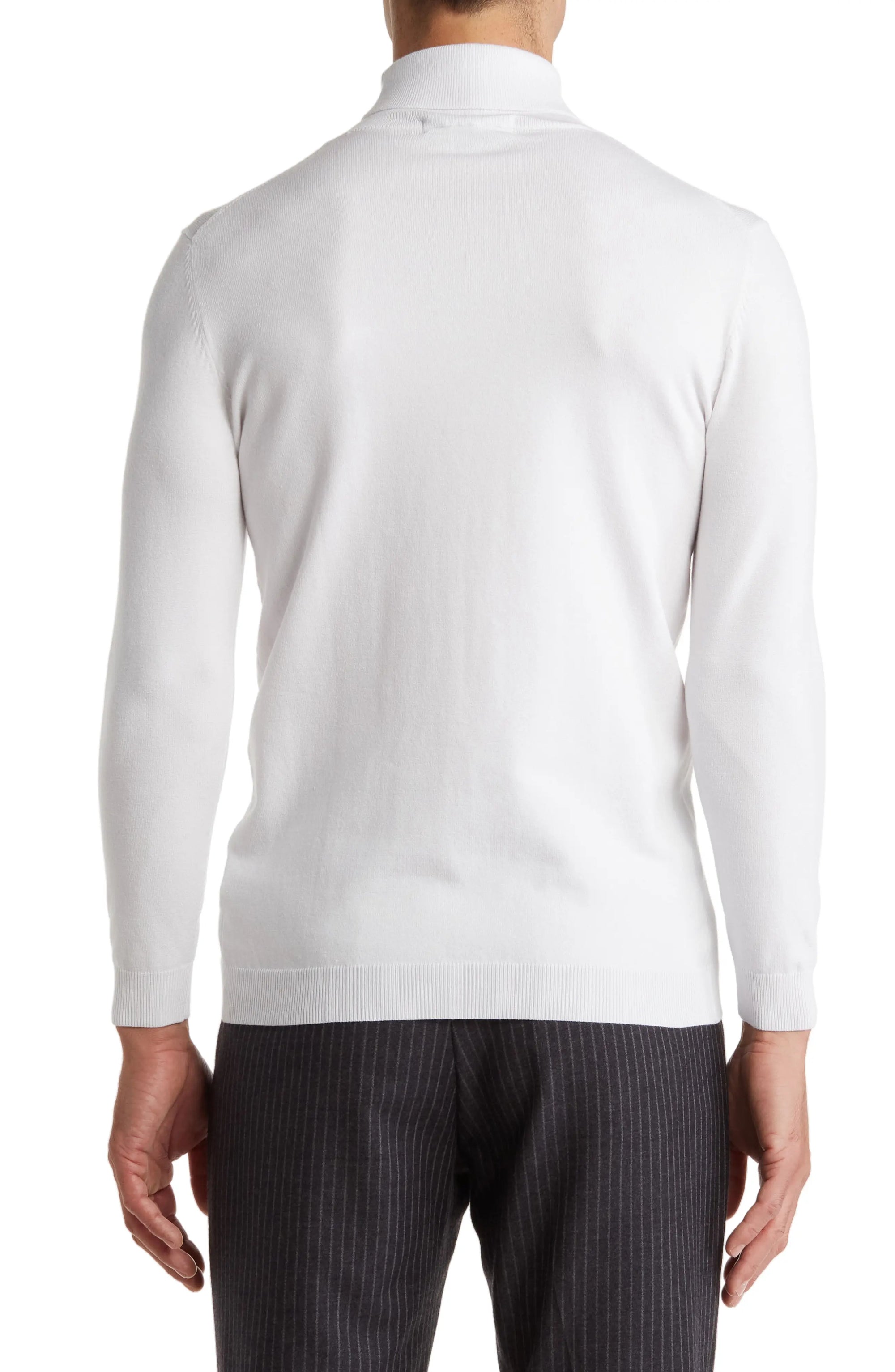 Performance Turtleneck Sweater White